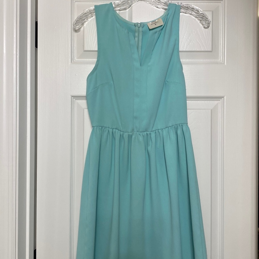 Blue dress